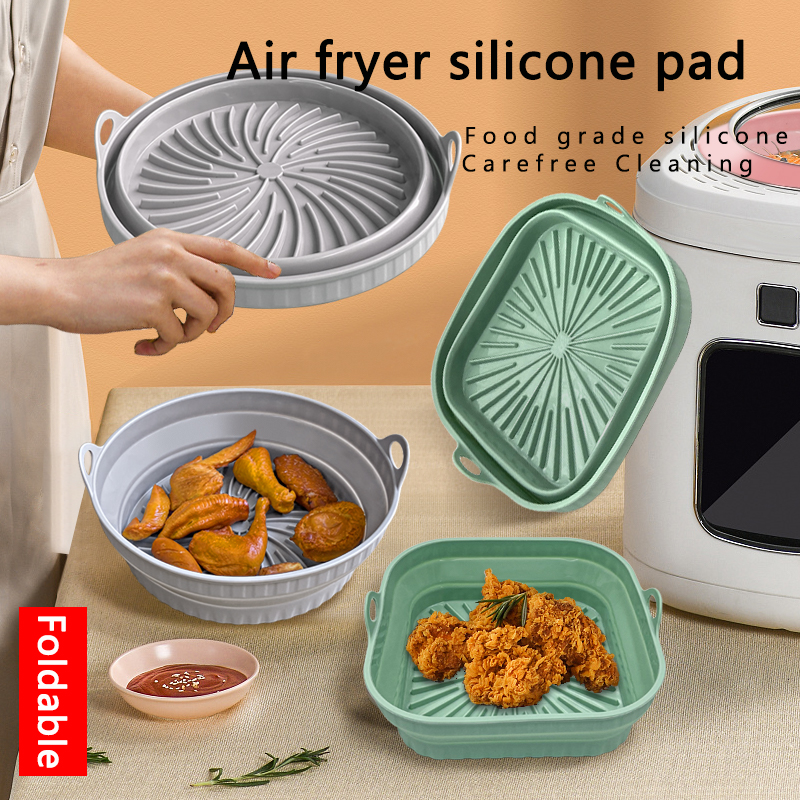 Heat Resistant Air Fryer Silicone Basket Liners - China Silicone Air Fryer  Liner and Air Fryer Silicone Pot price